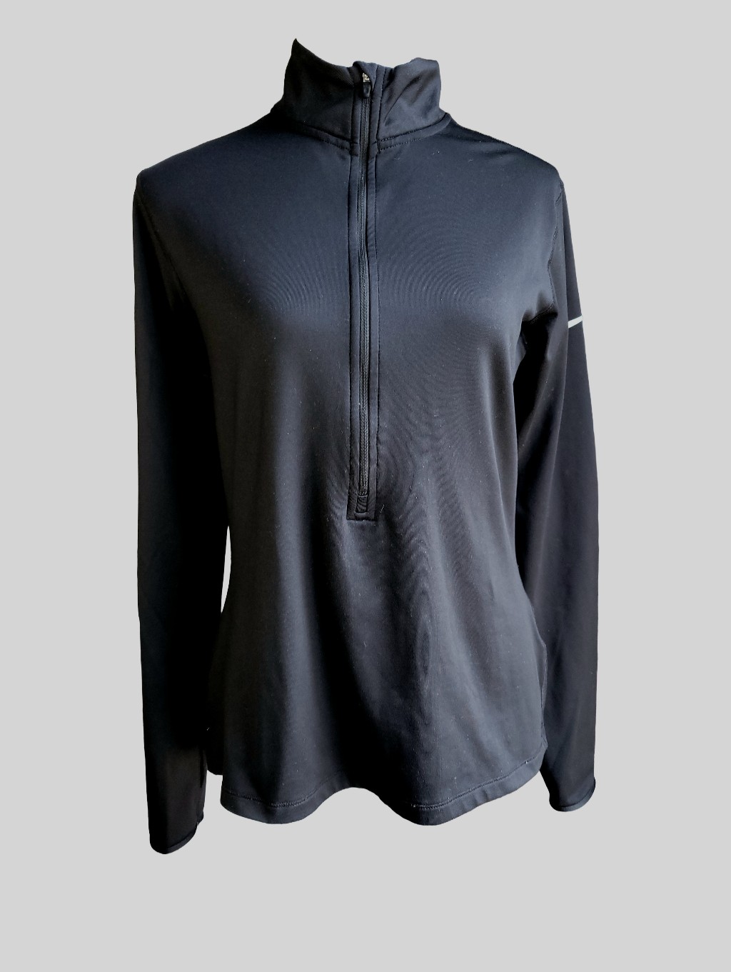 Nike Pro Dri-Fit 1/2 Zip Mock Turtleneck Workout Top Size Large